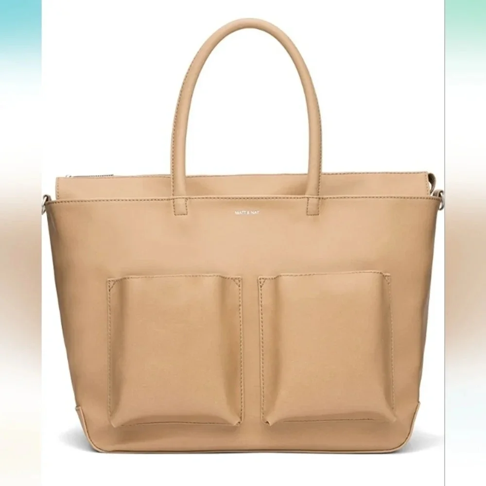 MATT & NAT RAYLAN MED VEGAN DIAPER BAG **